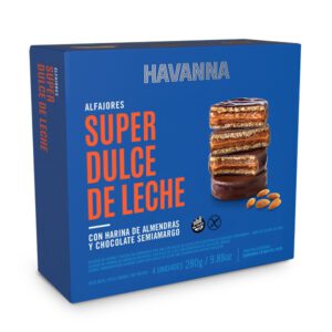 Alfajores Havanna Super Dulce de leche x 4